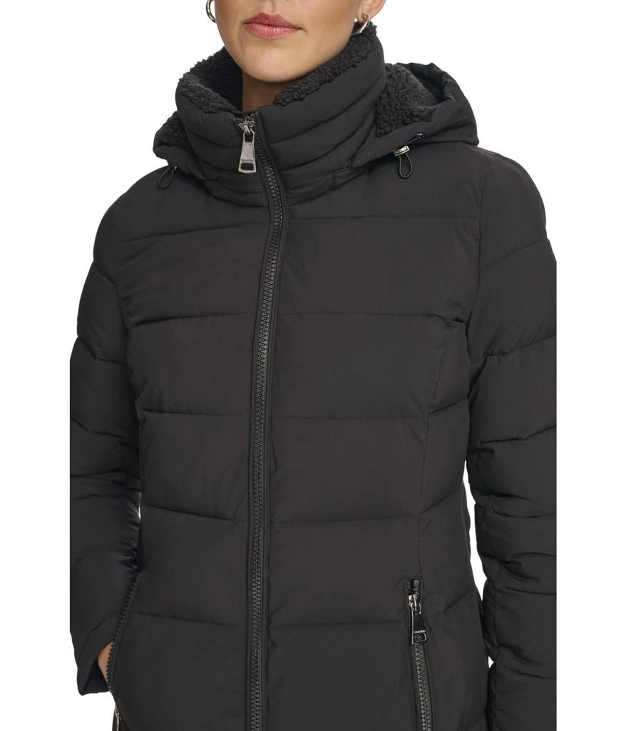 Calvin Klein Faux Sherpa Puffer 4