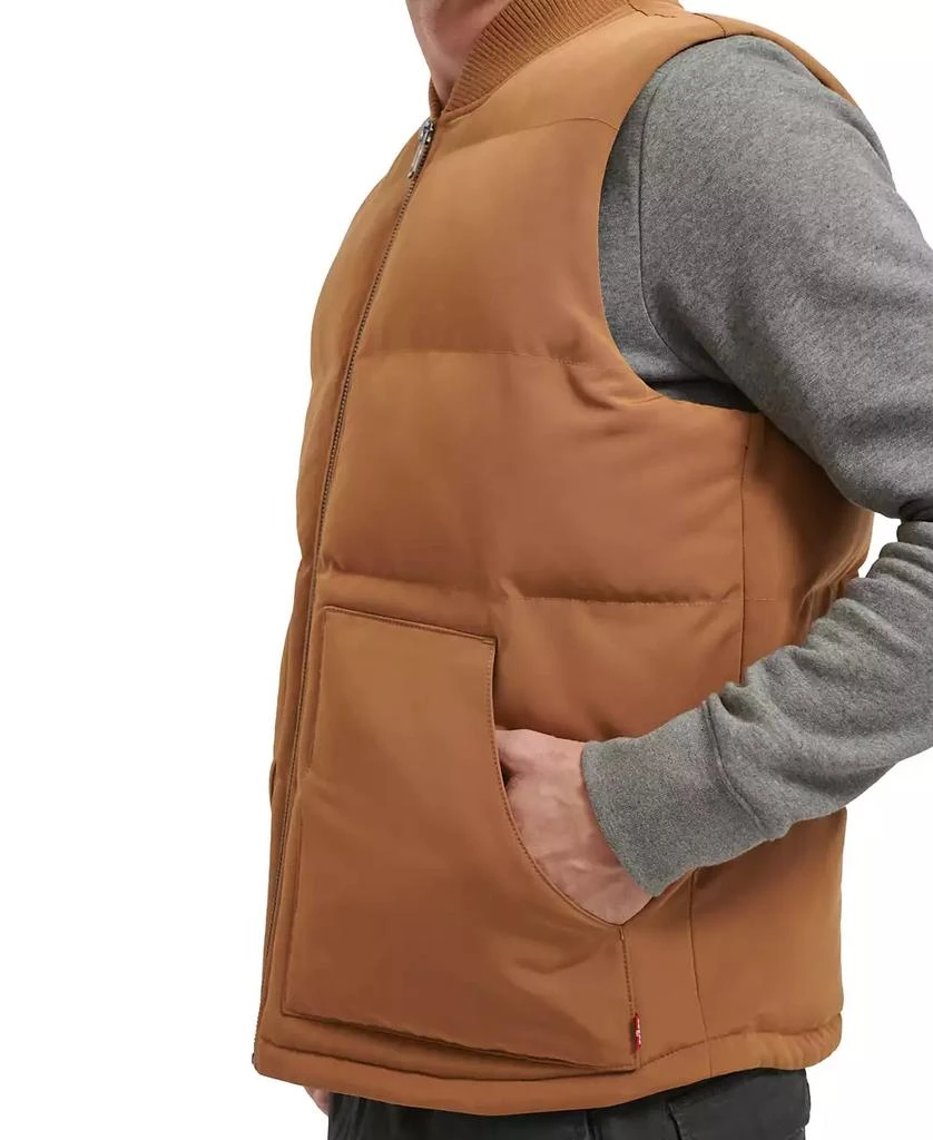 Levi's Men's Solid-Color Insulated Utility Vest 3