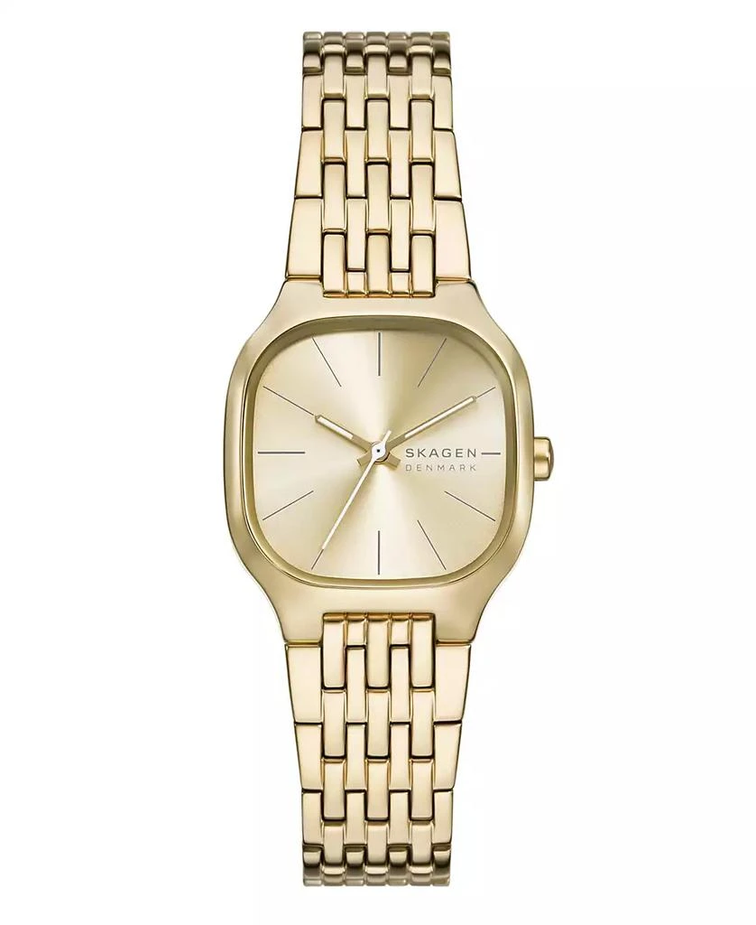 Skagen Women's Mellem Lille Quartz Three-Hand Gold Stainless Steel Watch 1