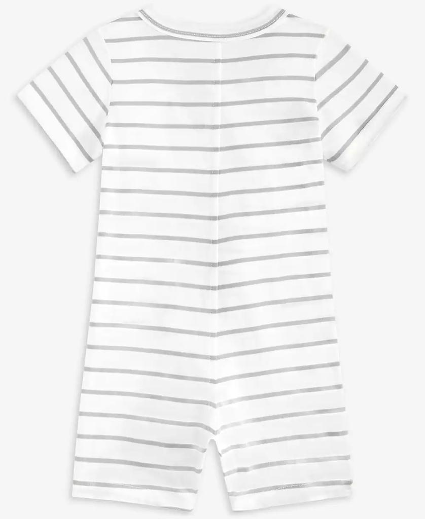 First Impressions Baby Boys Dinosaur Striped Sunsuit, Created for Macy's