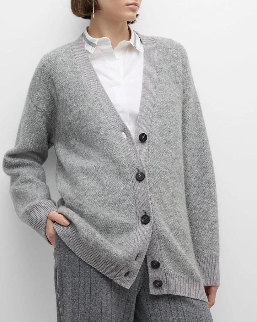 Peserico Button-Down Boucle Cardigan 7