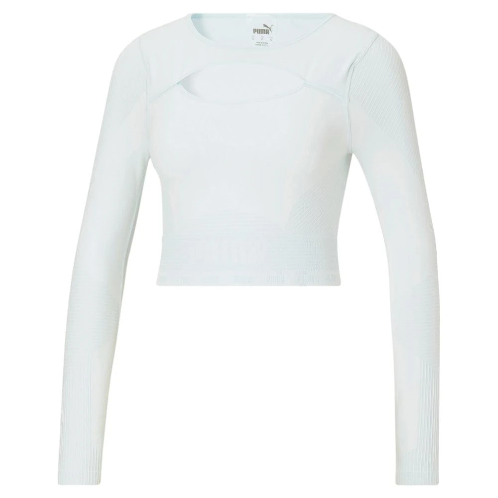 Shop Formknit Seamless Training Crop Top Long Sleeve Athletic T