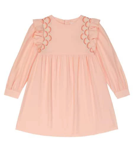 Chloé Embroidered cotton dress 1