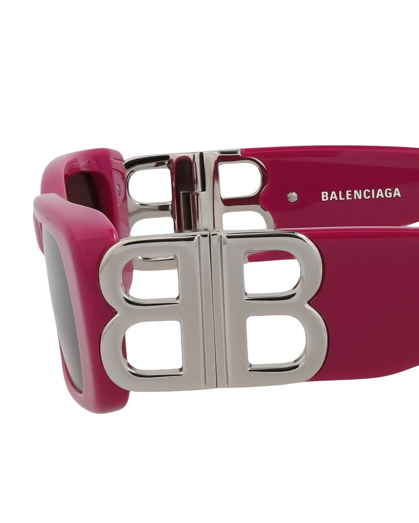 Balenciaga Square-Frame Recycled Acetate Sunglasses 4