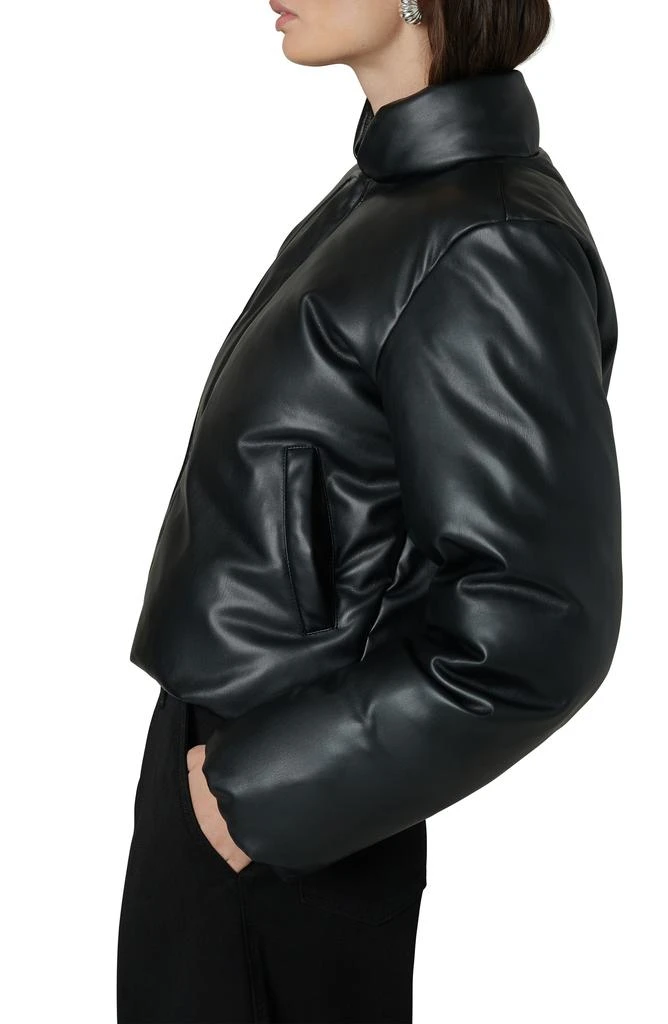 Joe
s The Kiki Faux Leather Bomber Jacket 4