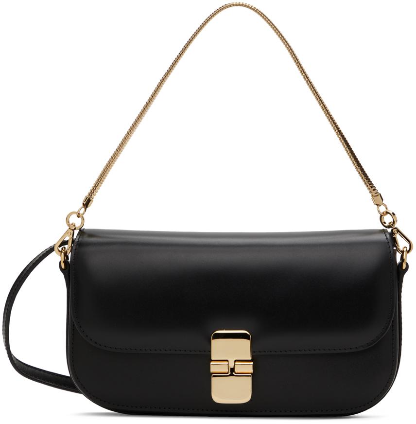 【関税込み】Ninon Small Clutch - A.P.C. - Synthetic - Black A.P.C. Ninon Small Clutch - Synthetic - Black Clutch Bag