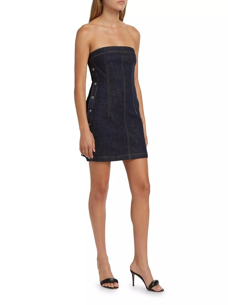 Ksubi Hotline Original Snap Denim Minidress 2