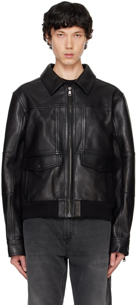 ANDERSSON BELL Black Bientain Zip-Up Jacket - Jackets