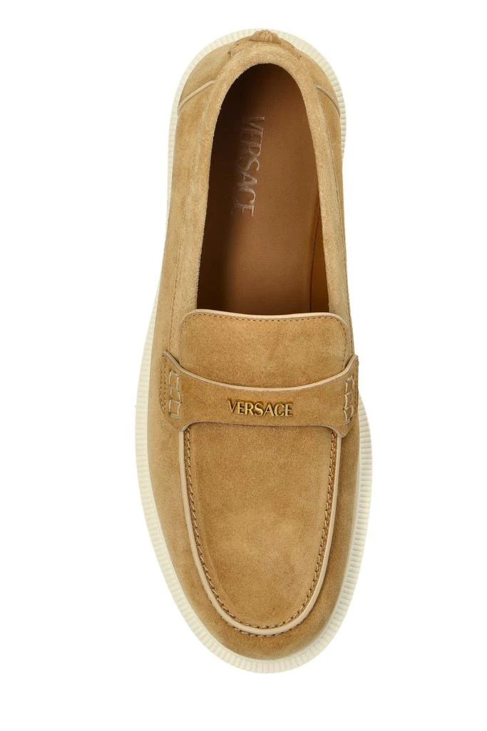 Versace Versace Round-Toe Slip-On Loafers 4