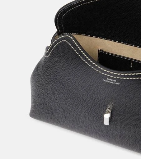 Totême T-Lock Small leather clutch 3