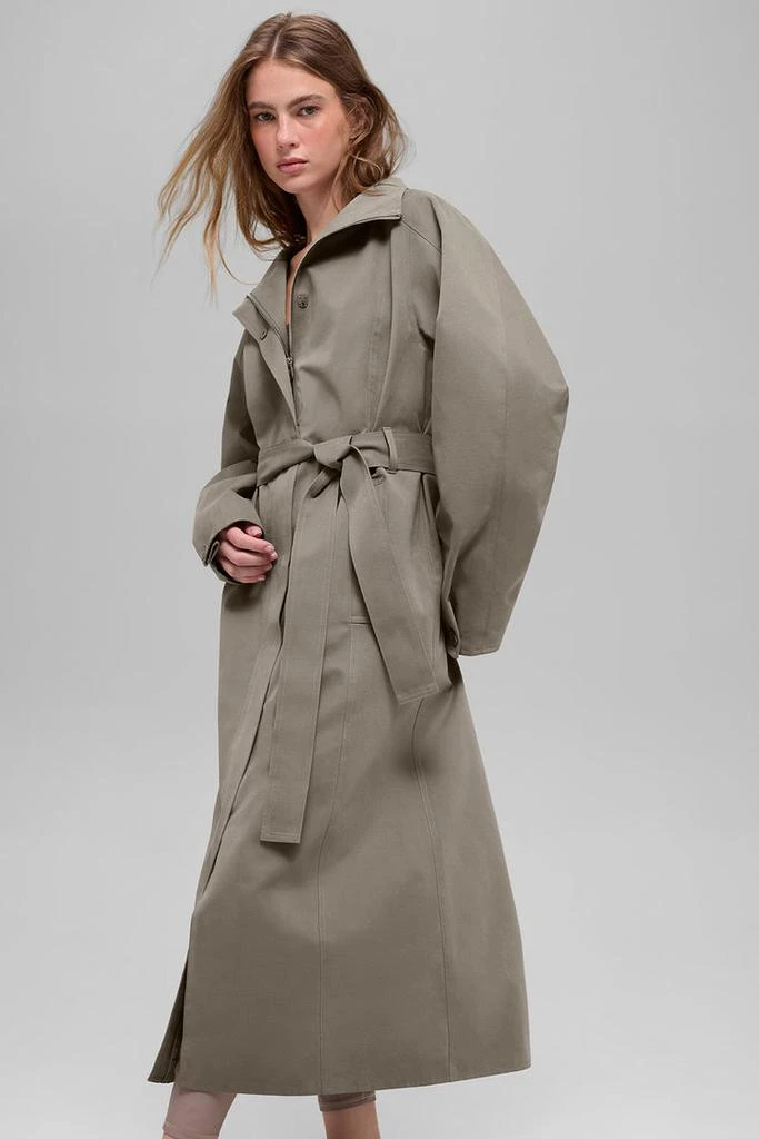 Alo Journey Trench Coat - Light Cocoa 6