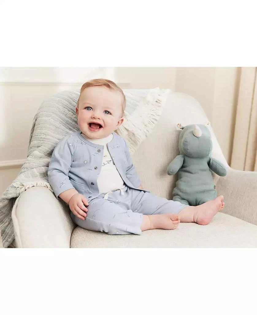 Carter's Baby Boys Little Cardigan, Bodysuit and Pants, 3 Piece Set 4