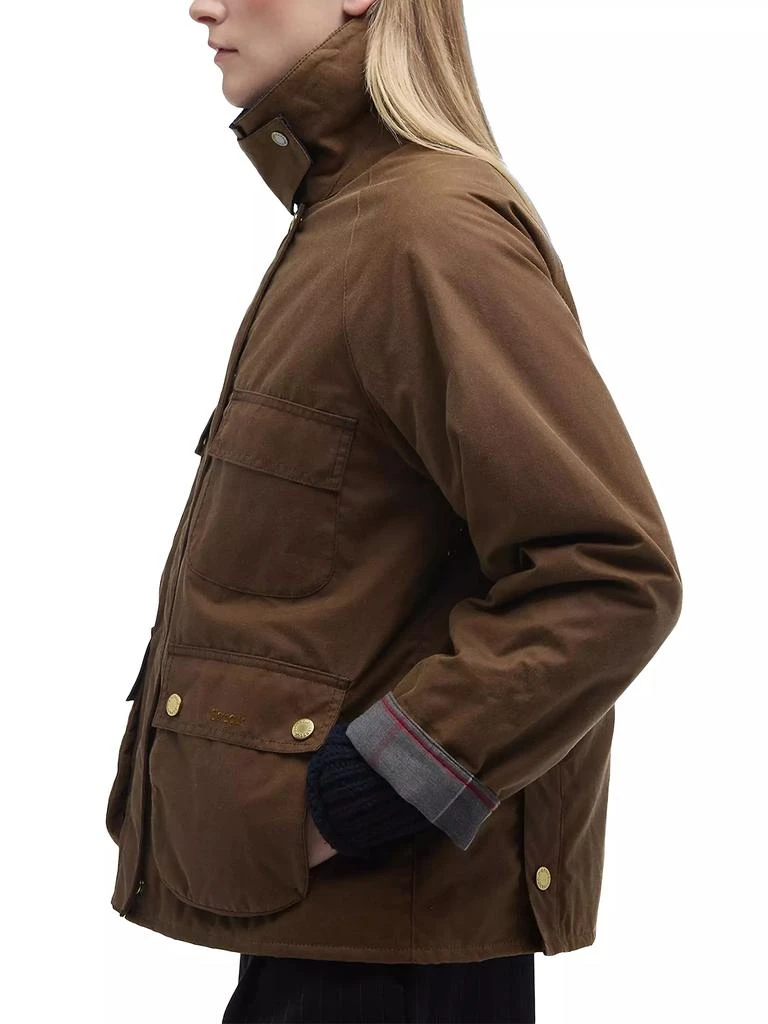 Barbour Ruth Waxed Cotton Jacket 4