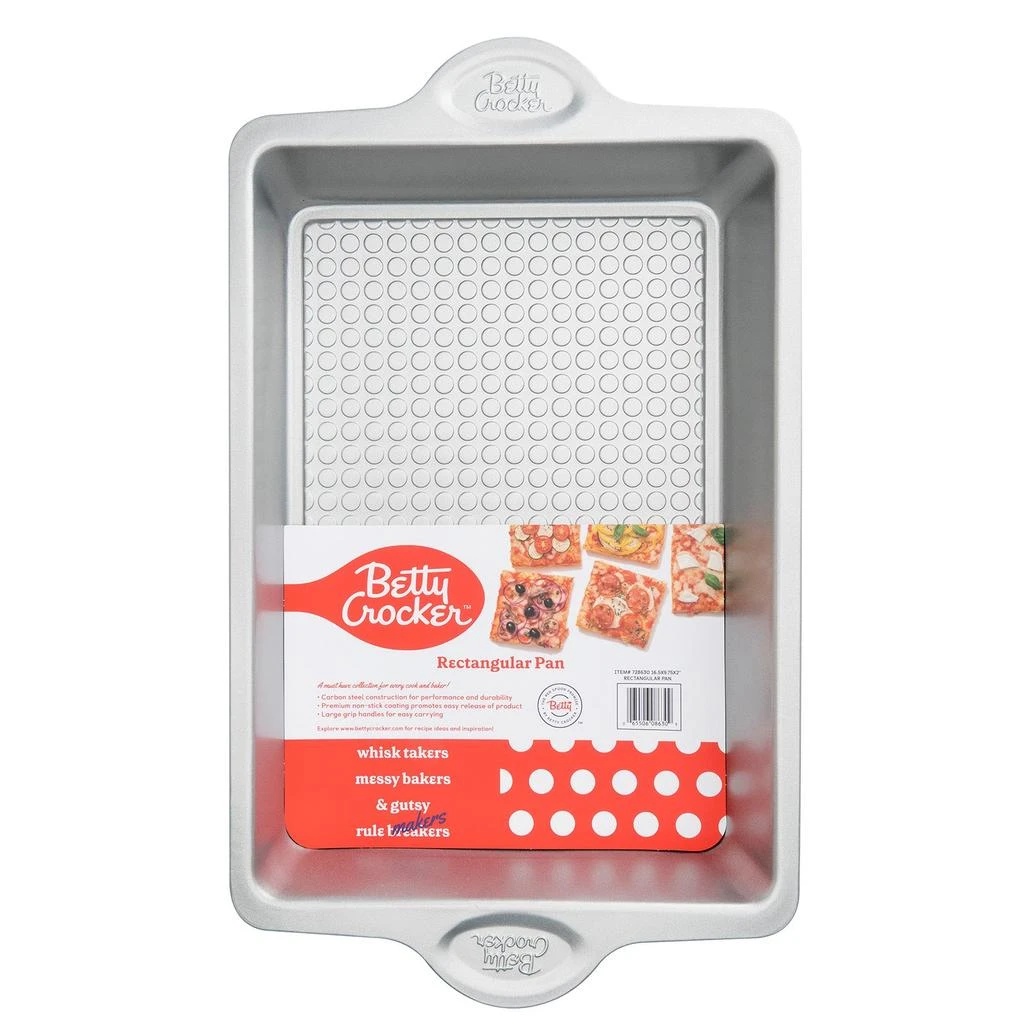 Betty Crocker Carbon Steel 16.5 x 9.75 x 2 Inch Roaster Pan
