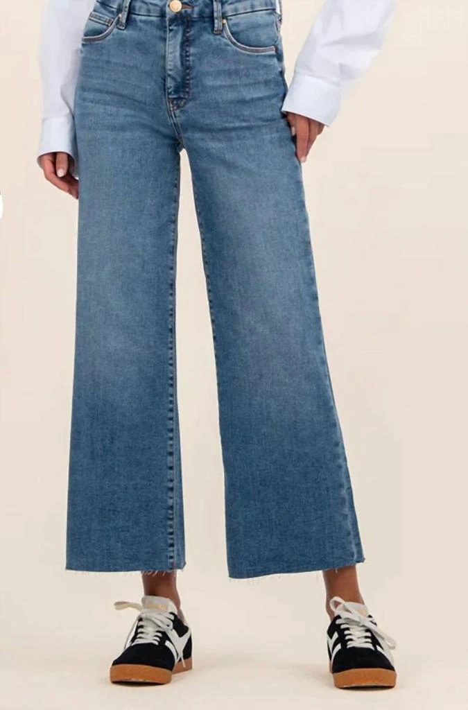 KUT from the Kloth Kut From The Kloth - Meg Wide Leg Denim Jeans 1