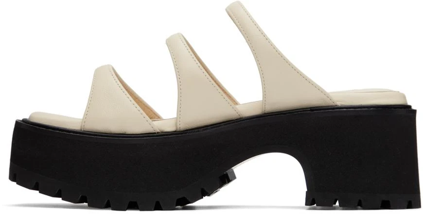 Marge Sherwood Off-White Platform Sandals 3