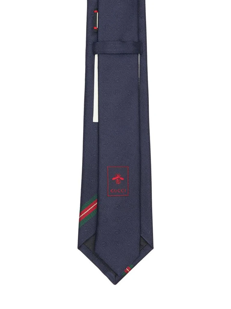 GUCCI 7cm Gg Logo Silk Tie 3