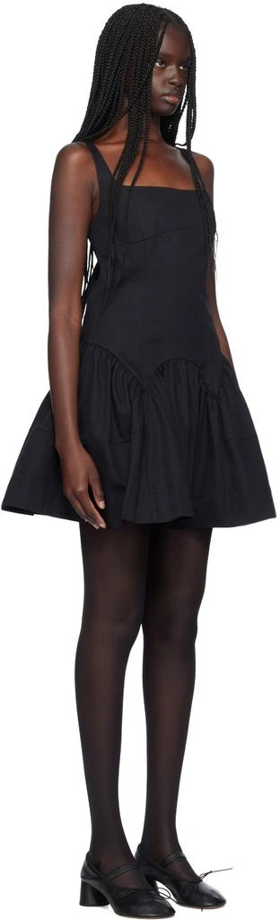 Sandy Liang Black Koss Minidress 2