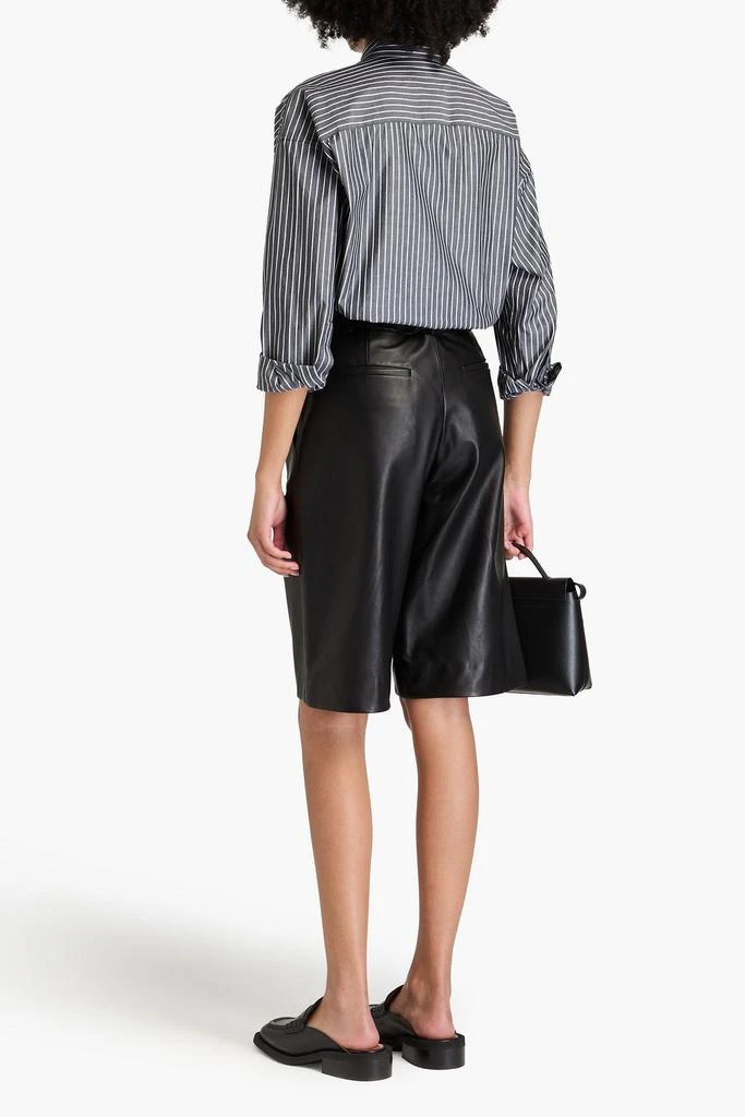 Nili Lotan Mael oversized striped cotton Oxford shirt 3