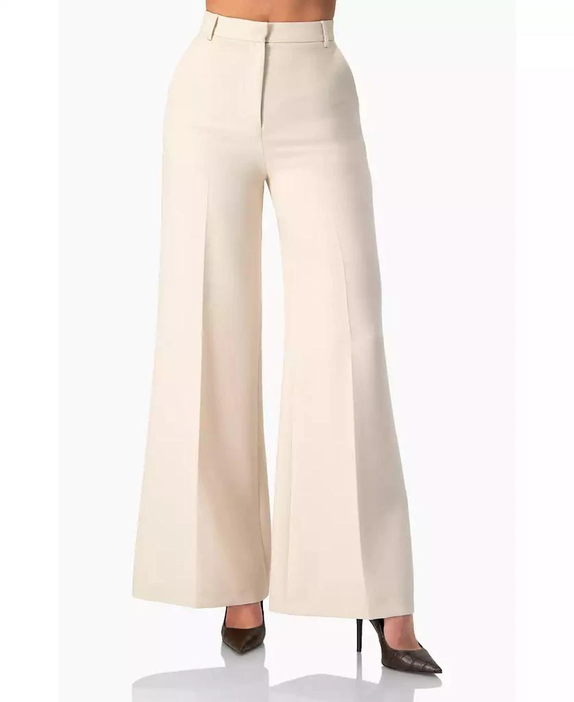 Ivonne Women
s Wide-Leg Straight Pants