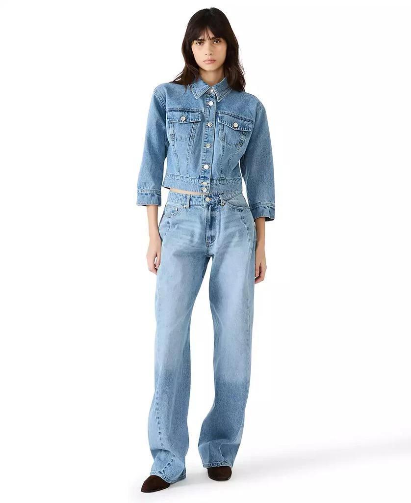 Steve Madden Women
s Collared Neck Jacket 2