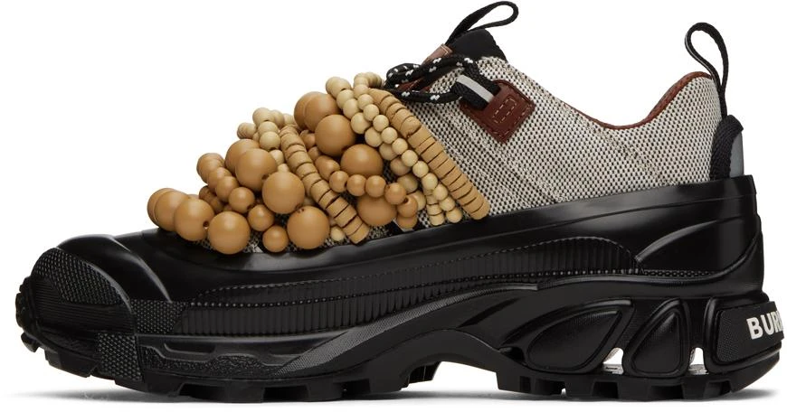 Burberry White & Black Arthur Sneakers 3