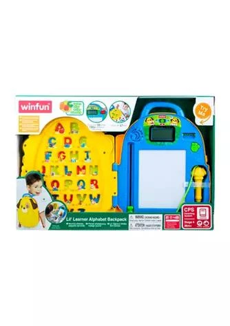 Winfun Lil Learner Alphabet Backpack