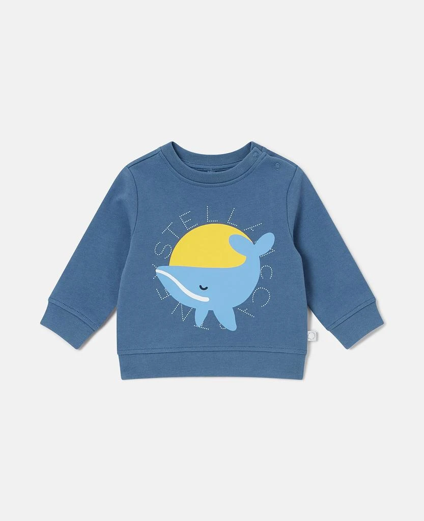 Stella McCartney Stella McCartney - Whale And Sun Long Sleeve Top, , Size: 6m