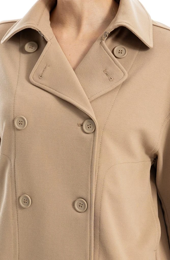 Max Studio Double Breasted Knit Twill Jacket 3