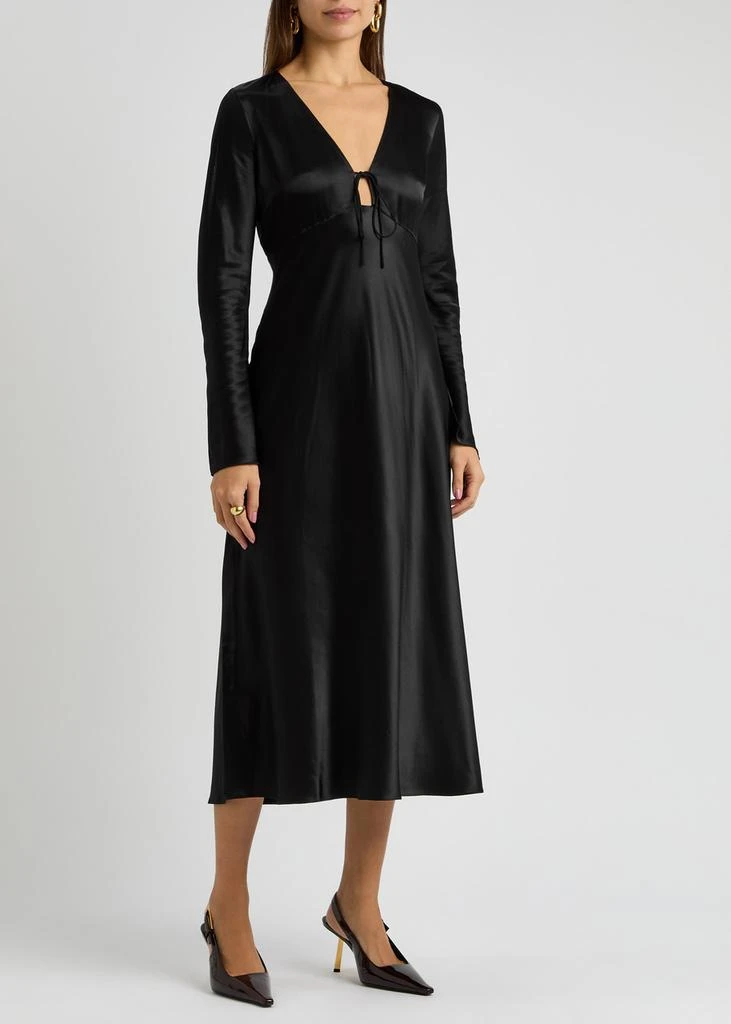 Rails Amanda satin midi dress 2