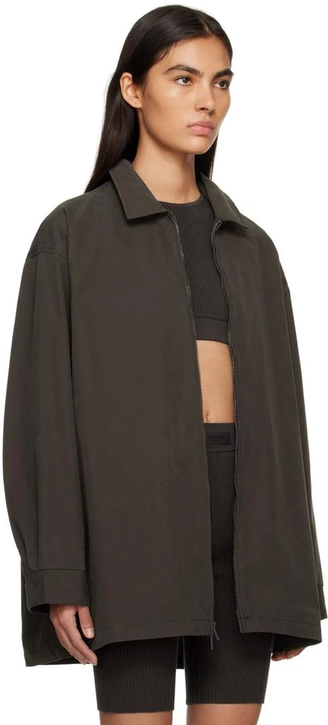 Essentials Gray Zip Jacket 2