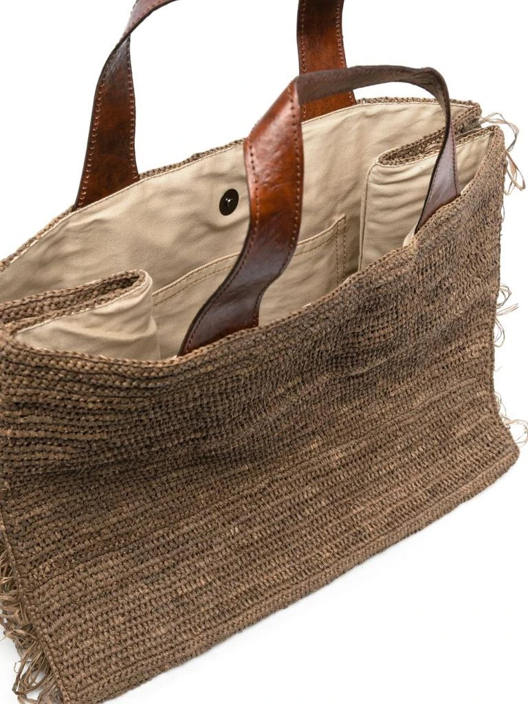 IBELIV IBELIV - Onja Raffia Tote Handbag 4