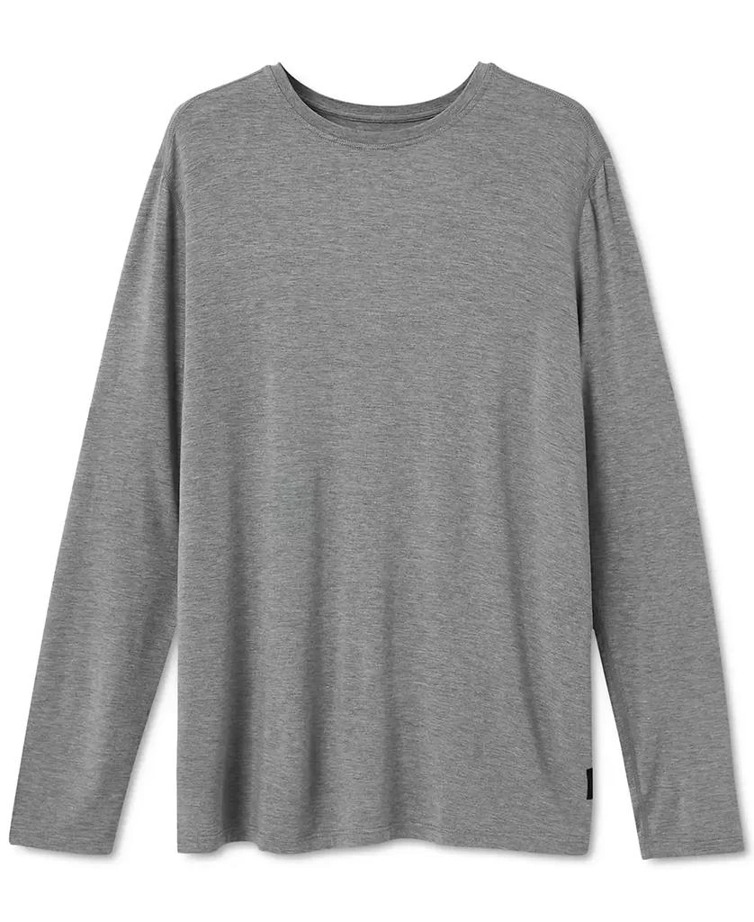 SAXX Men's Snooze Relaxed-Fit Heathered Long-Sleeve Sleep T-Shirt 2