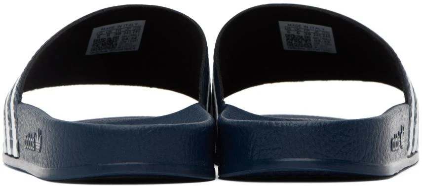 adidas Originals Navy Adilette Slides 2