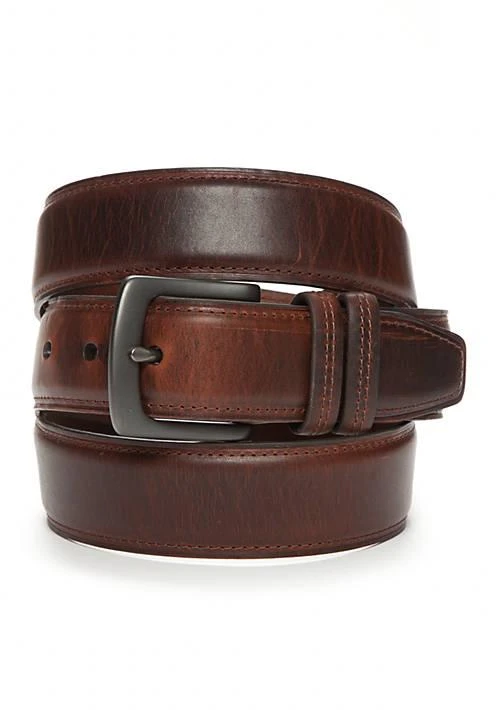 Saddlebred® Big Tall Dropped Edge With Crease Casual Belt 1