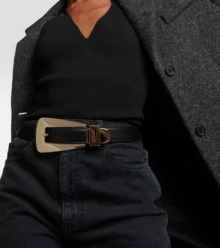 Khaite Lucca leather belt 2
