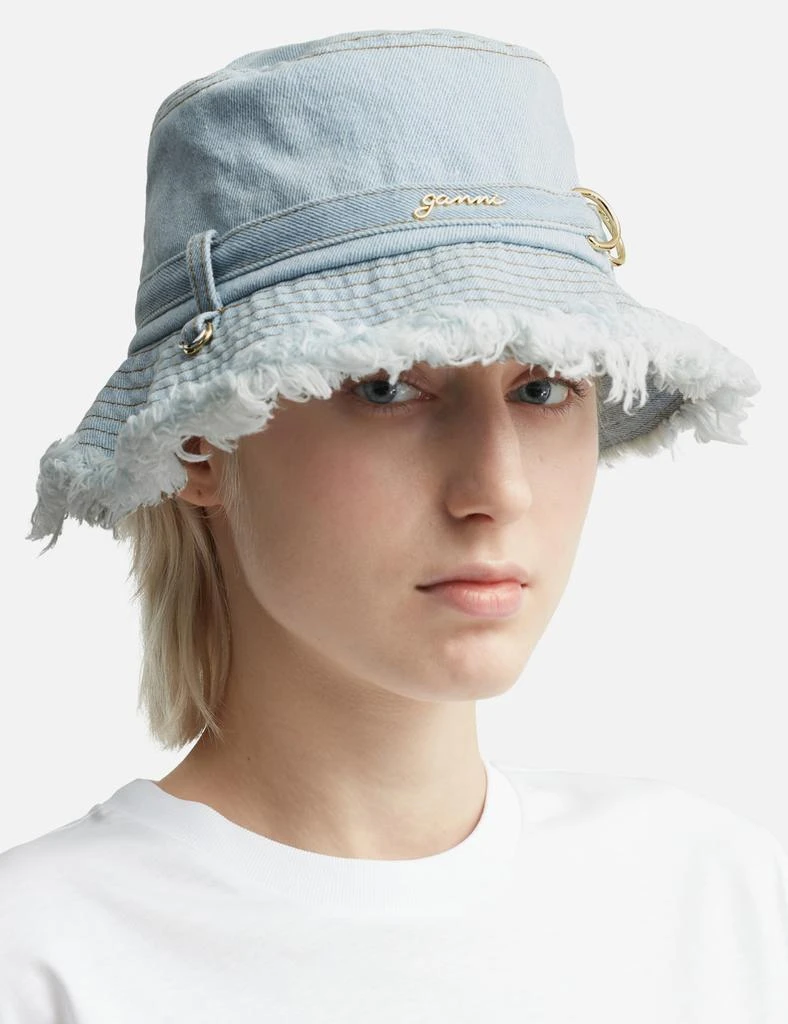 Ganni Denim Bucket Hat 4