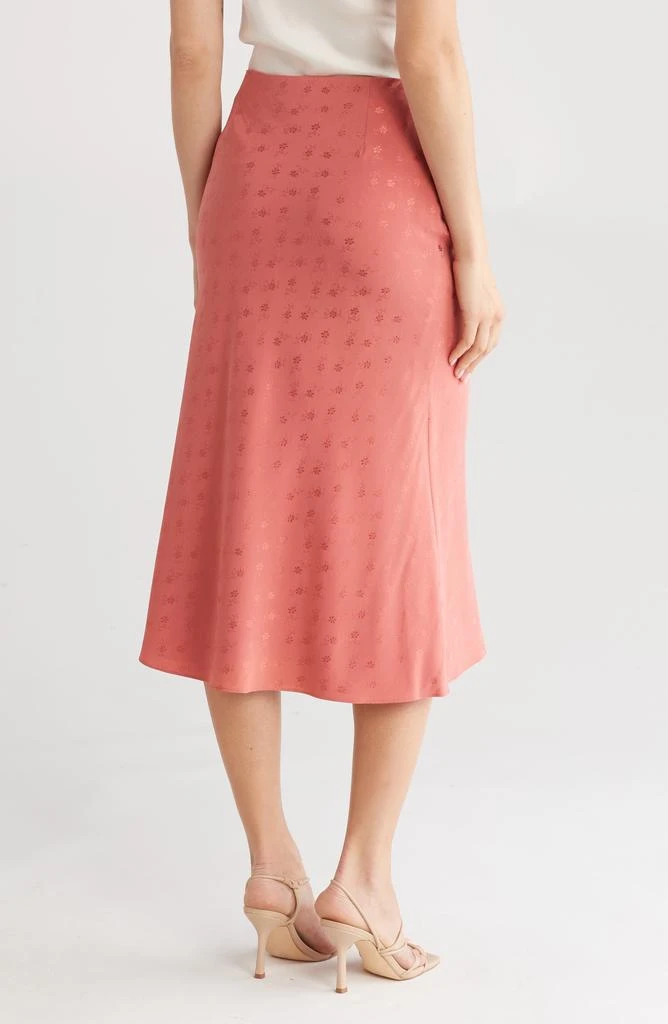 VERONICA BEARD Franconia Covered Button Midi Skirt 2