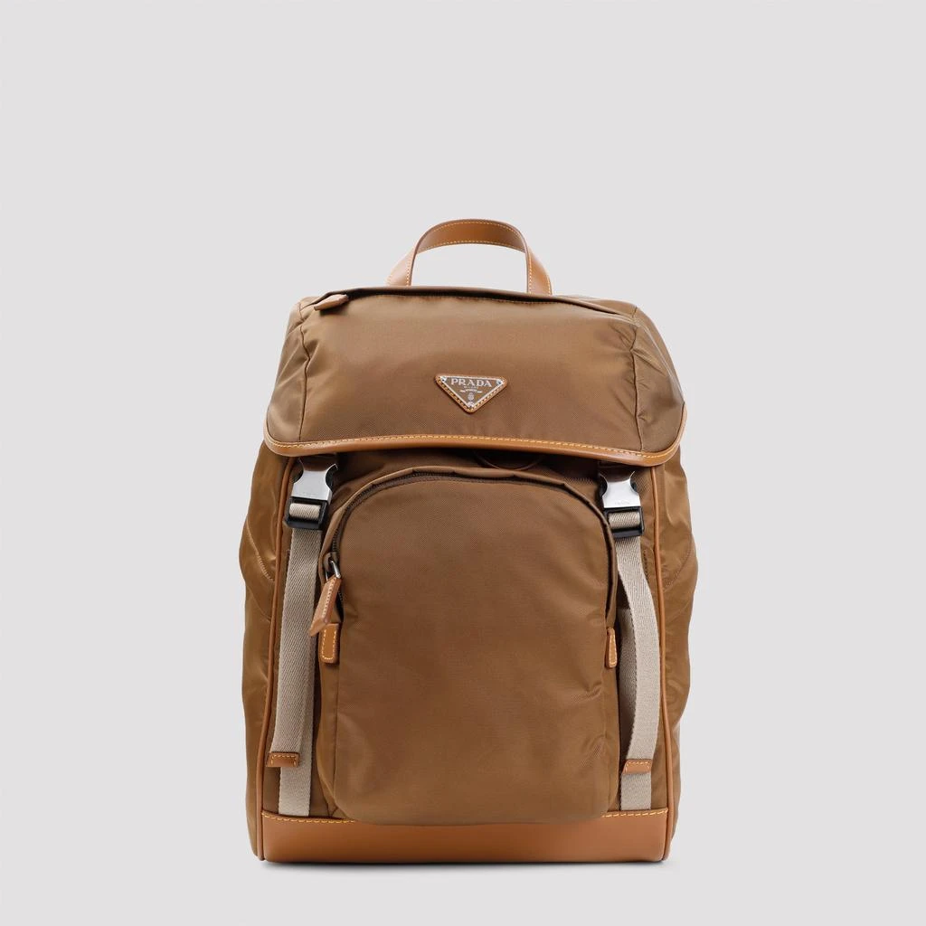 Prada Cork Brown Backpack 1