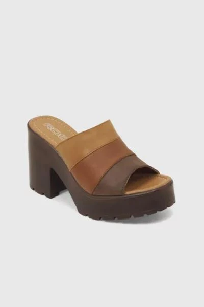 ROC Boots Australia ROC Minx Leather Platform Mule 3