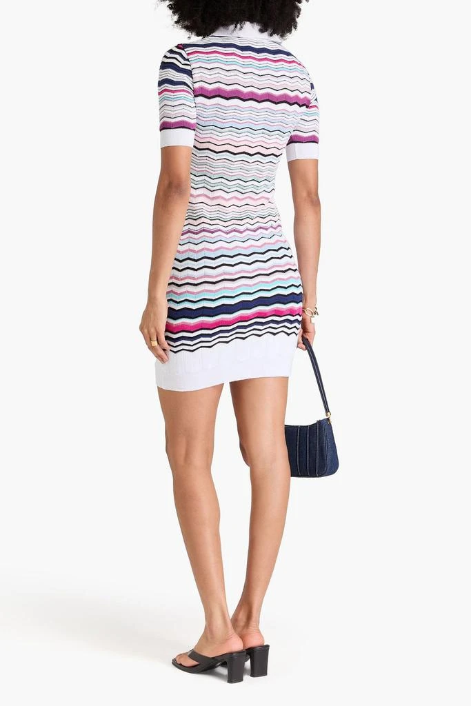 white christmas dresses M Missoni Crochet Knit Mini Dress