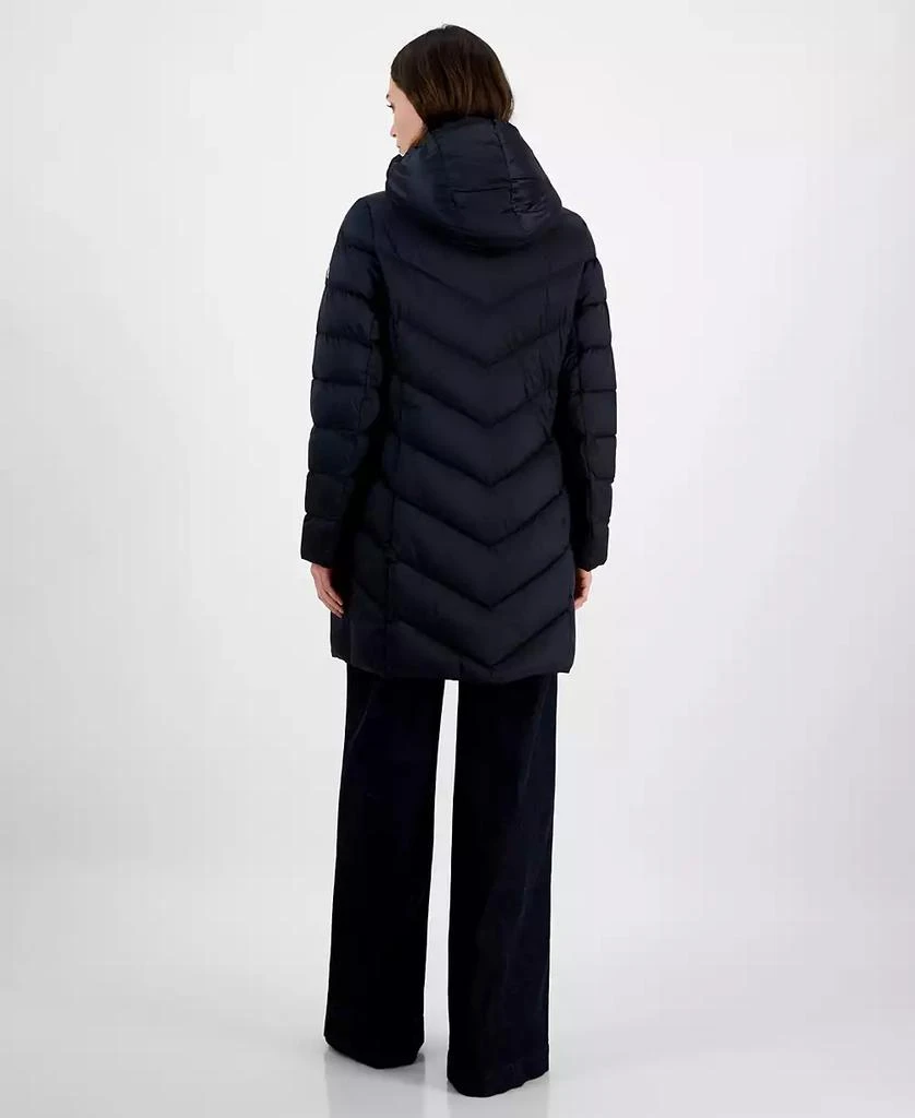 Michael Kors Petite Hooded Packable Down Puffer Coat, Created for Macy's 2