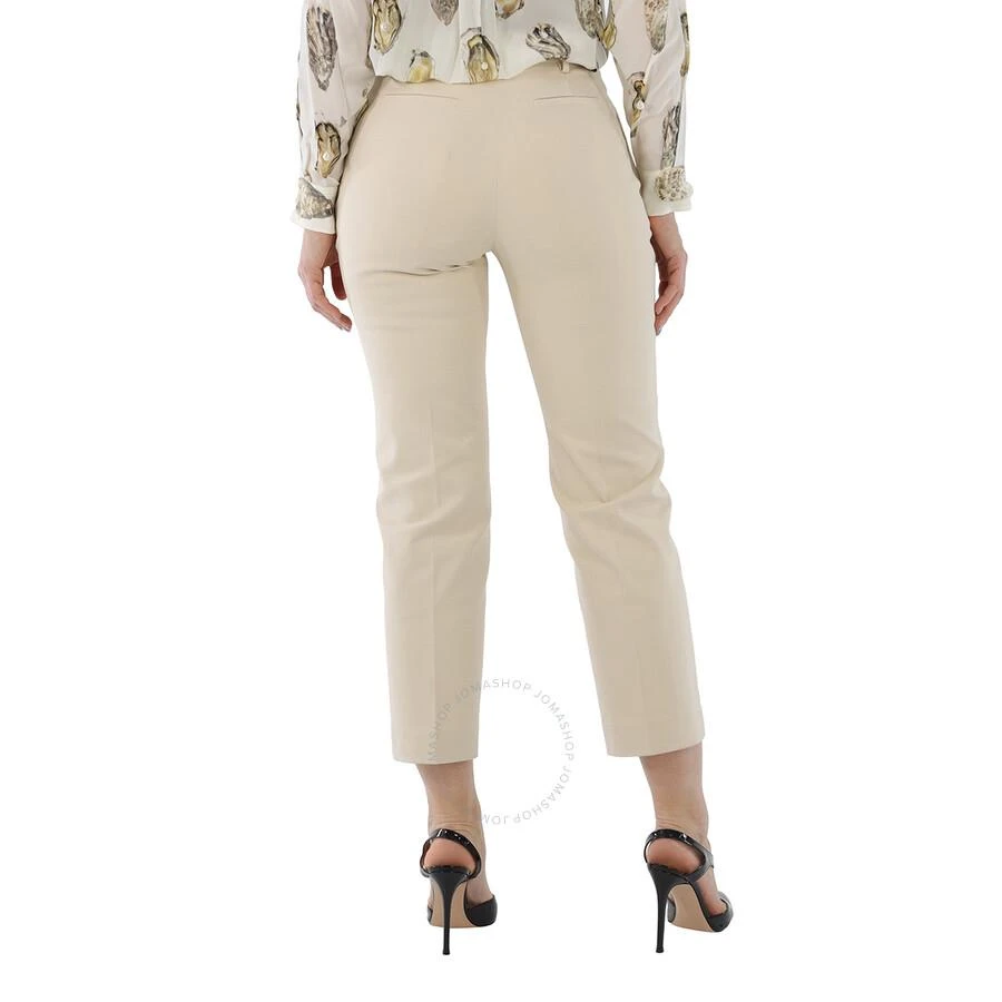 Burberry Cotton-stretch Logo Graphic Tailored Trousers 3