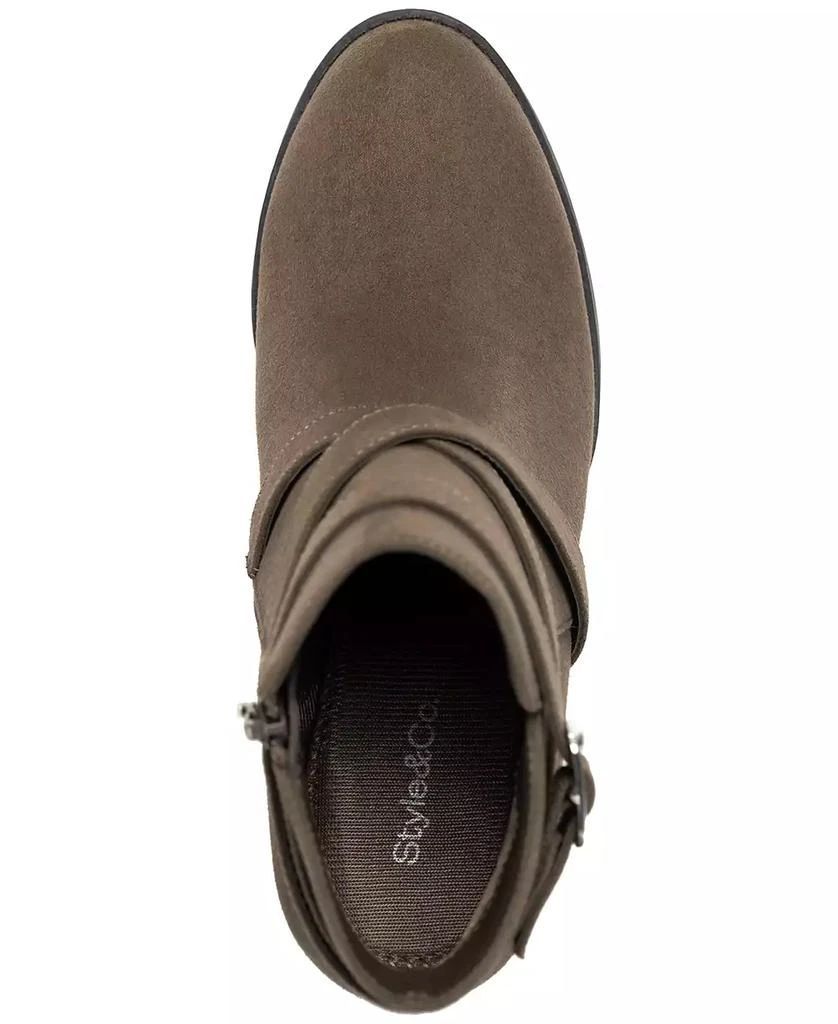 Style & Co Women's Zetaa Strappy Belt-Heel Booties, Created for Macy's 7