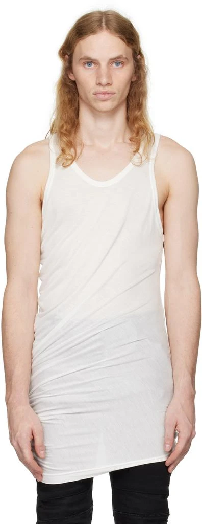 Julius White Drape Tank Top 1
