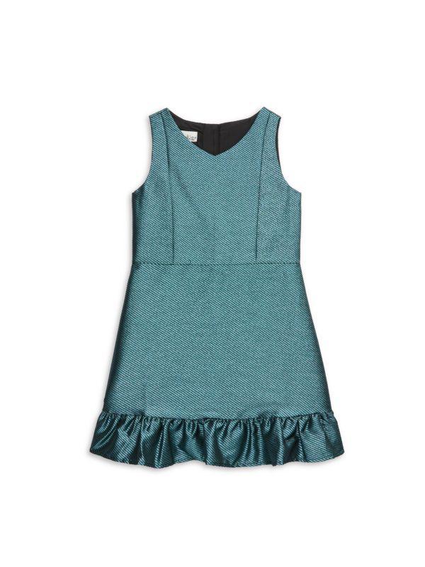 Pippa & Julie Girl's Hazel V-neck Dress