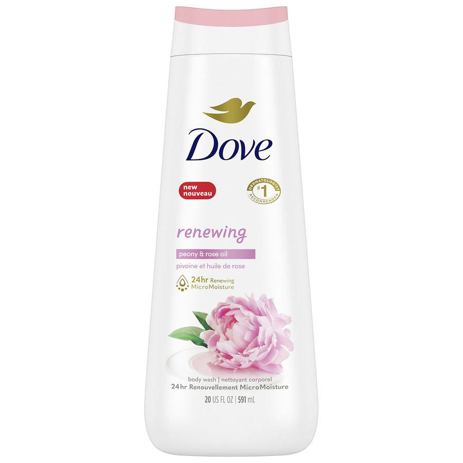 Dove Renewing Body Wash Peony & Rose Oil