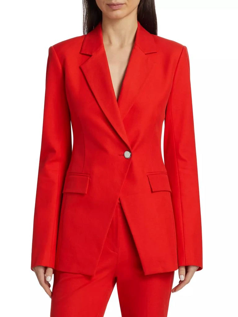 Derek Lam Noah Single-Breasted Cotton-Blend Jacket 3