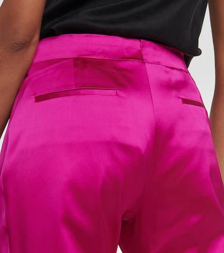 Tom Ford Low-rise flared satin pants 6