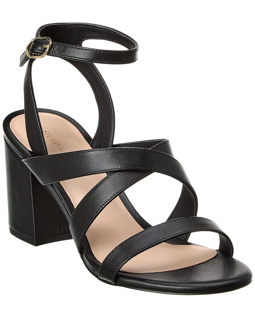 Stuart Weitzman Stuart Weitzman Ave Ankle 75 Leather Sandal 1